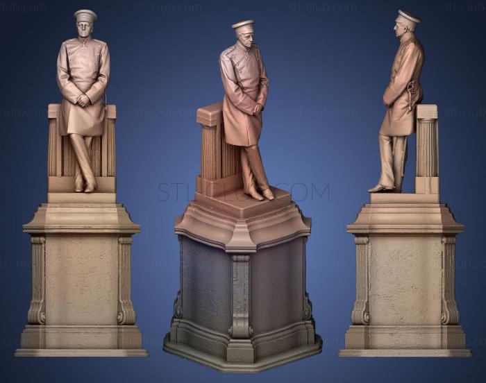 3D model Moltke Memorial (STL)